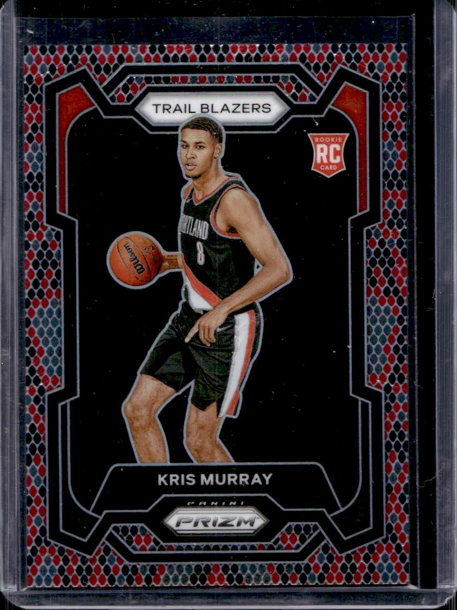 Kris Murray 2023-24 Panini Prizm #142 Snakeskin Rookie SSP