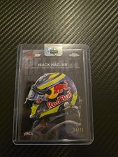 2025 Topps Chrome F1 Isack Hadjar #5 RC Helmet Collection 75th Anniversary /75