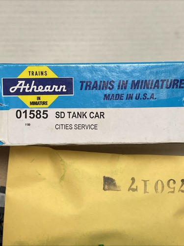 New Athearn HO 01585 Cities Service Single Dome Tank Car CSOX 2545 - Picture 5 of 5