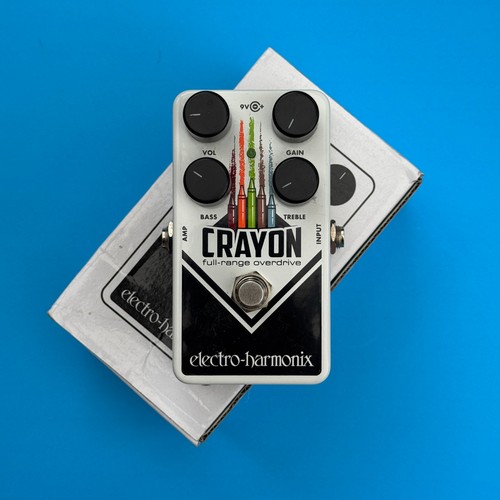 EHX Electro Harmonix Buntstift Overdrive Gitarreneffektpedal