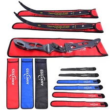 Recurve Bow Riser Bow Limbs Bag Set Durable Bow Hunting Shooting Target