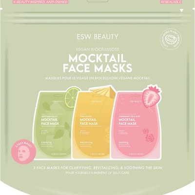Esw Beauty Mocktail Biocellulose Face Mask Set 3 pcs
