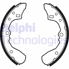 DELPHI Bremsbackensatz Trommelbremse Hinten für MAZDA 323 III Hatchback (BF)