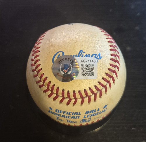 MICKEY MANTLE Signed Autographed American League Baseball Beckett Authenticated - Picture 3 of 4