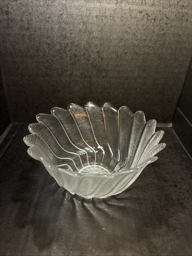 Indiana Glas LILY PONS ? Undurchsichtige Schale 4" geformte Blätter Vintage x 3 - Bild 7 von 9