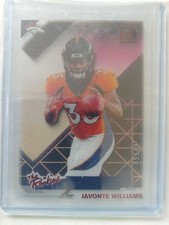 2021 Panini Clearly Javonte Williams RC, The Rookies, Red, #/49
