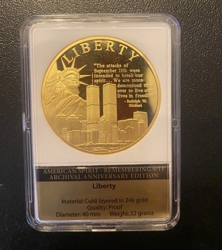 walking liberty half dollar gold plated