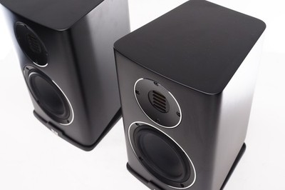 ELAC CARINA BS243.4 Bookshelf Speakers Black Pair Set Used Japan