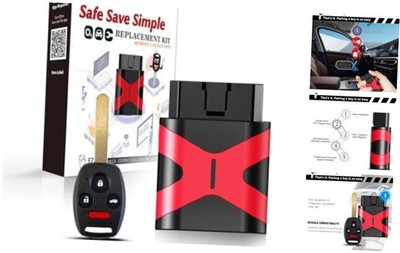 DIY Programmable Tool,Simple OBD2 car Key fob Programmer Replacement for Fit 