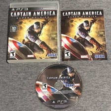 Captain America Super Soldier Sony PlayStation 3 PS3 CIB Complete Tested