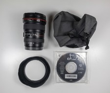 Canon EF 17-40mm f/4L USM Zoom Lens EF Mount AF/MF with Hood & Pouch