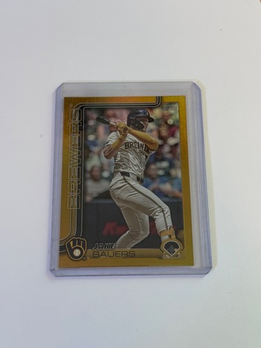 2025 Topps Series 2 - Jake Bauers #618 Gold Foil /50 numbered
