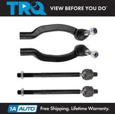 TRQ Front Inner and Outer Tie Rod Set Fits 2014-2021 Ram