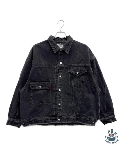 DANKE SCHON denim jacket Size: Free Brown Men 23A-BSL020-DS - product listing photo