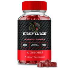 Ereforce Male Gummies, Ere Force Maximum Performance Gummys for Men 60ct