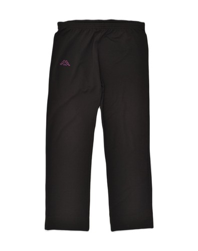 KAPPA Womens Tracksuit Trousers UK 20 2XL Black AQ18