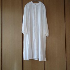 White Long Shirt Dress