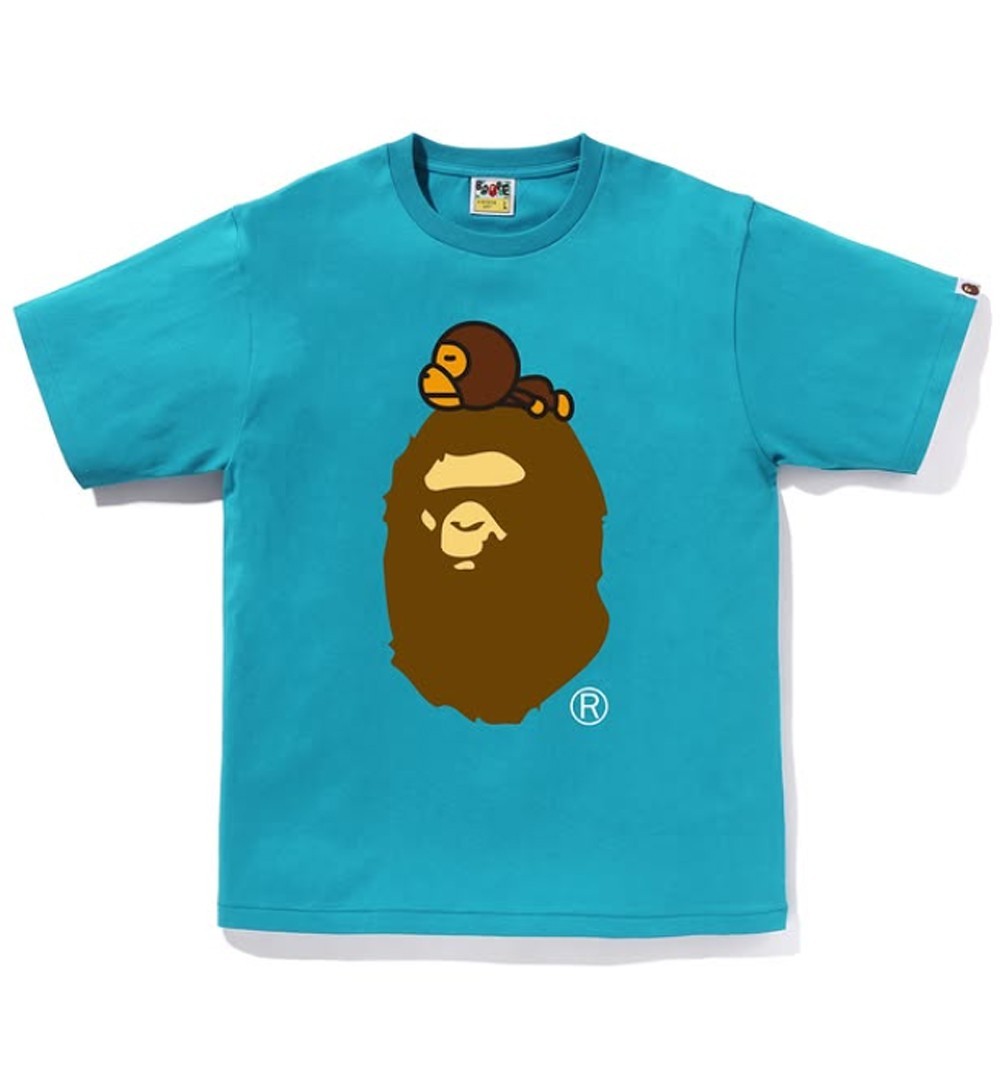 A BATHING APE Men's MILO ON BIG APE TEE 2L80110001 b | eBay