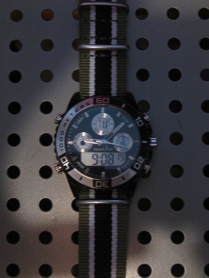 TRAVELER Sportuhr Chronograph Quartz Start Stop Lynette 2 Batterien neuwertig