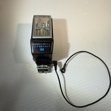 Honeywell Strobonar 100 Shoe Mount Strobe Flash For Film Camera Hot Shoe Untest