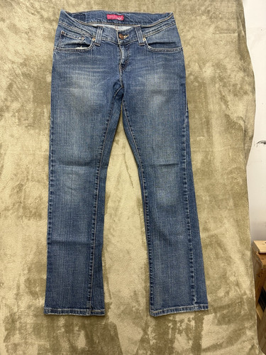 Levi 504 Tilted Jeans Womans 9 Medium Blue Low Rise Straight
