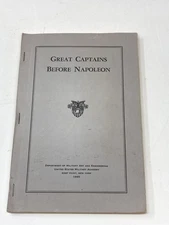 GREAT CAPTAINS BEFORE NAPOLEON