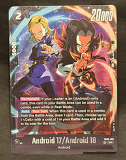 Bandai Android 17/Android 18 FB10-102 SR Battle 20000 Cost 2 Dragon Ball Super
