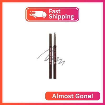 ETUDE Drawing Eye Brow Pro (Gray) Eyebrow Pencil for women, Microblading, Long L