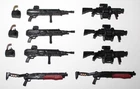 PURGE 47 Night Force Falcon Weapons Lot GIJOE CLASSIFIED SERIES 6" Scale 1/12