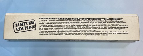 1991 ERTL EASTWOOD SUPER HAULER SERIES "BIG DADDY" LIMITED ED. TRACTOR TRAILER! - Picture 8 of 8