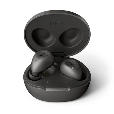 KEF Mu3 Noise Cancelling True Wireless Earphones (Splash-Proof) - Charcoal Grey