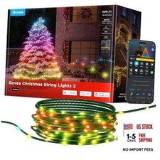 Govee Christmas Lights 2, 164FT 500LED String Lights for Decor Wire 164ft Green