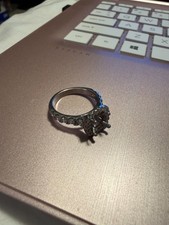 Halo Semi-Mount Ring Size 6.75