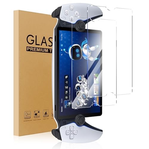 Sungale for PlayStation Portal Glass Film, 2 Pieces LCD Protective Film for PS P