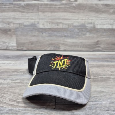 T&T Fire Works Employee Visor Hat Cap Adult Mens Adjustable Strapback