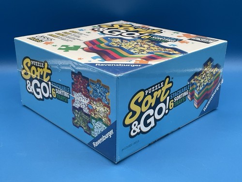 Ravensburger Sort & Go Puzzle Stapeln 6 Regenbogen Sortiertabletts für 1000 Teile - Bild 3 von 4