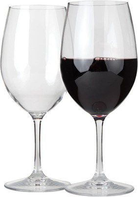Unbreakable Cabernet and Merlot Bordeaux Red Wine Glasses, Made of Shatterproof