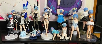 Rem Rem figure set 15 characters multiple outfits pose collectible anime