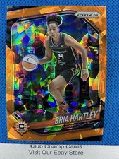2025 #86 Bria Hartley Panini Prizm WNBA Orange Ice Prizm Sun