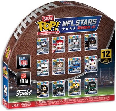 Funko Bitty POP! Collector 12er-Pack - NFL Stars Series #1