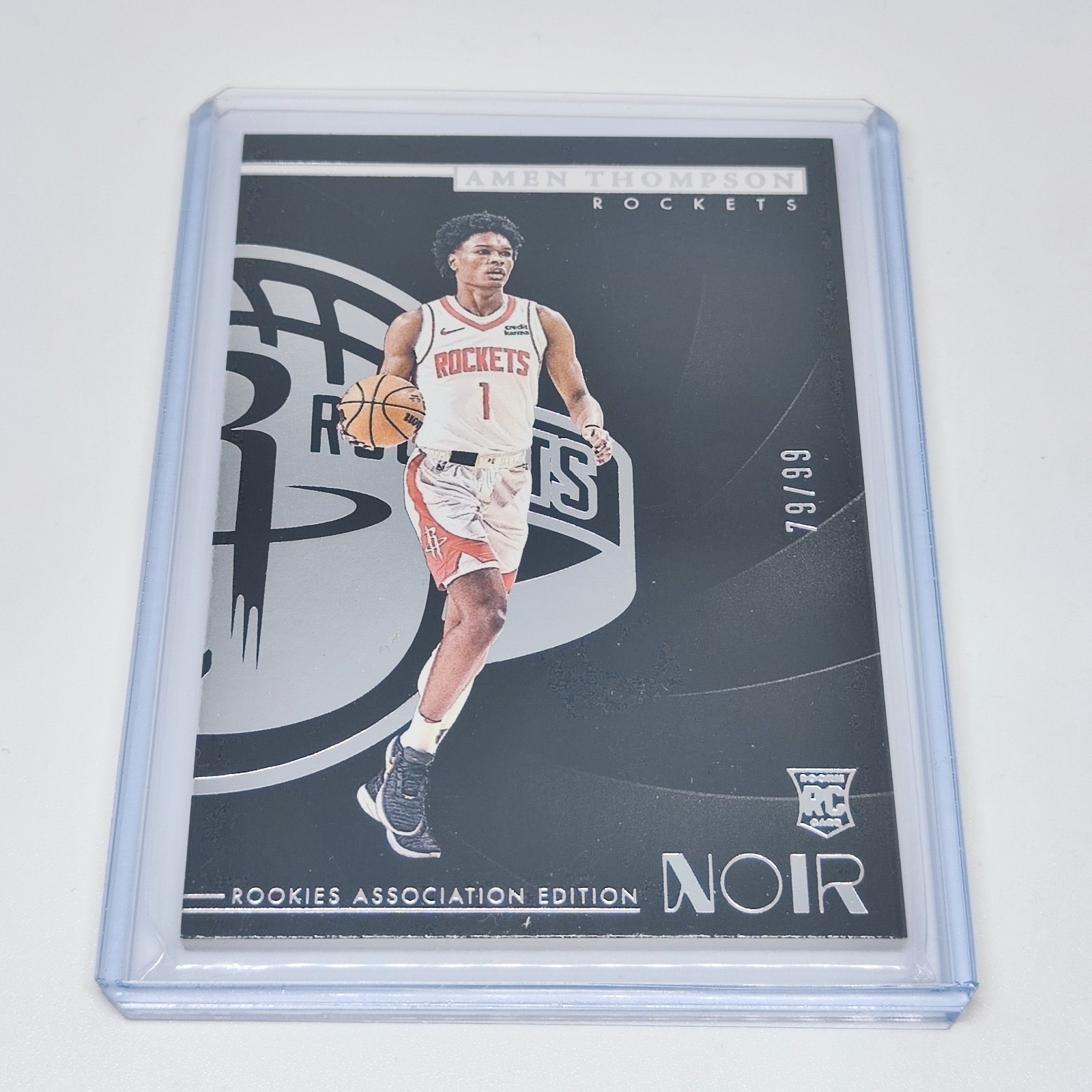 2023-24 Panini Noir Rookie RC Association AMEN THOMPSON /99!!