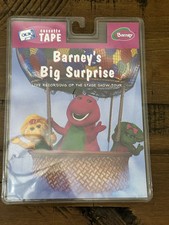 Barney's Big Surprise Live On Stage Audio Cassette NEW FACTORY SEALED 1997 RARE