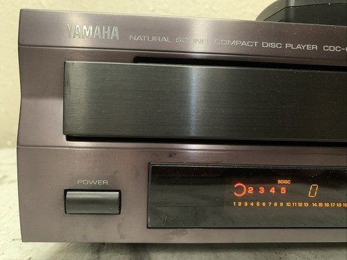 Yamaha CDC-665 5-Disc Natural Sound CD Compact Disc Player With Remote WORKING - Picture 4 of 17