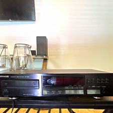 Kenwood DP-950 CD Player Black w/ Headphone Jack, Stereo L/R RCA Wired