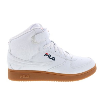 Fila A-High Gum 1BM01765-156 Mens White Synthetic Lifestyle Sneakers Shoes
