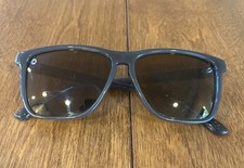 Knockaround Fast Lanes Sunglasses - Translucent Grey Smoke Frame Amber Lens