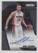 2017-18 Panini Prizm Signatures Jon Leuer #SG-JL Auto g6p