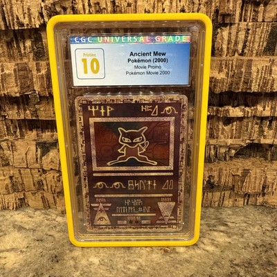 Pokémon 2000 Ancient Mew Movie Promo CGC PRISTINE 10 | eBay