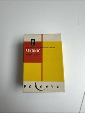 Vintage Sekonic L-VI Photoelectric Exposure Meter with Original Case And Box