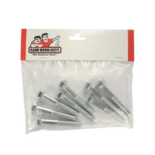 Pinball Machine Leg Bolts - Chrome - Set of 8